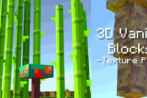 3d vanilla blocks