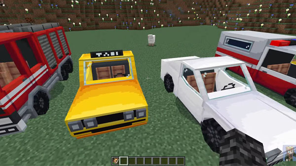 vehicles mcpe