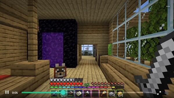 Animated RGB GUI addon minecraft