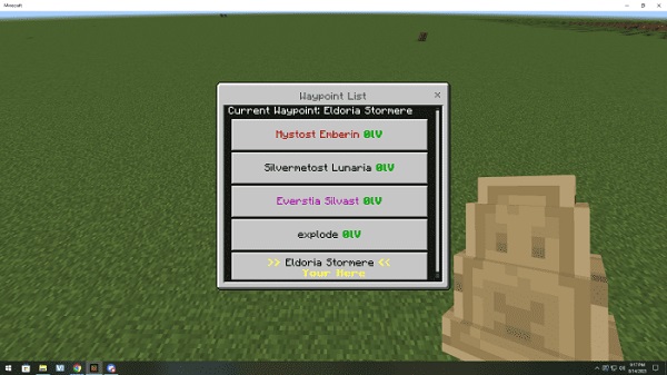 Simple Waystone addon minecraft