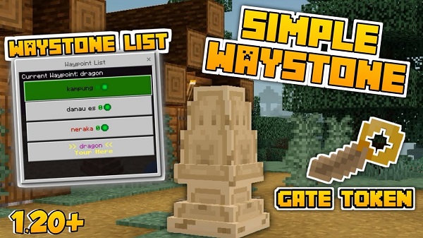 Simple Waystone addon